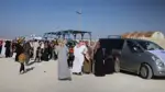 انطلاق رحلة عودة لعائلات من مخيم المحمودلي إلى حماة وحمص.