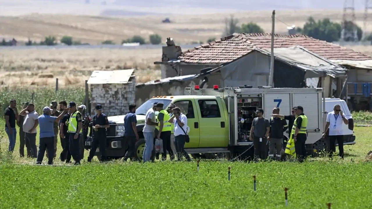 Ankara’da helikopter kazası