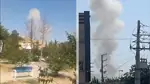 دوي انفجارات شرقي طهران
