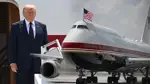 Trump li Enqereyê bi wesayîta xwarinê dizîka li balafirê siwar bû