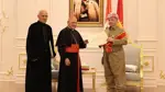 Başkan Barzani’ye Papalık Yüksek Takdir Nişanı verildi