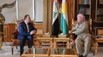 Serok Barzanî: Mafên gelên Kurdistan û Filistînê rewa ne
