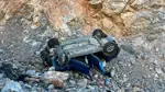 Adıyaman’da otomobil şarampole yuvarlandı: 1’i çocuk 5 yaralı