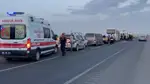 Bahoza tozê bû sedema qezayê: 16 kes birîndar bûn